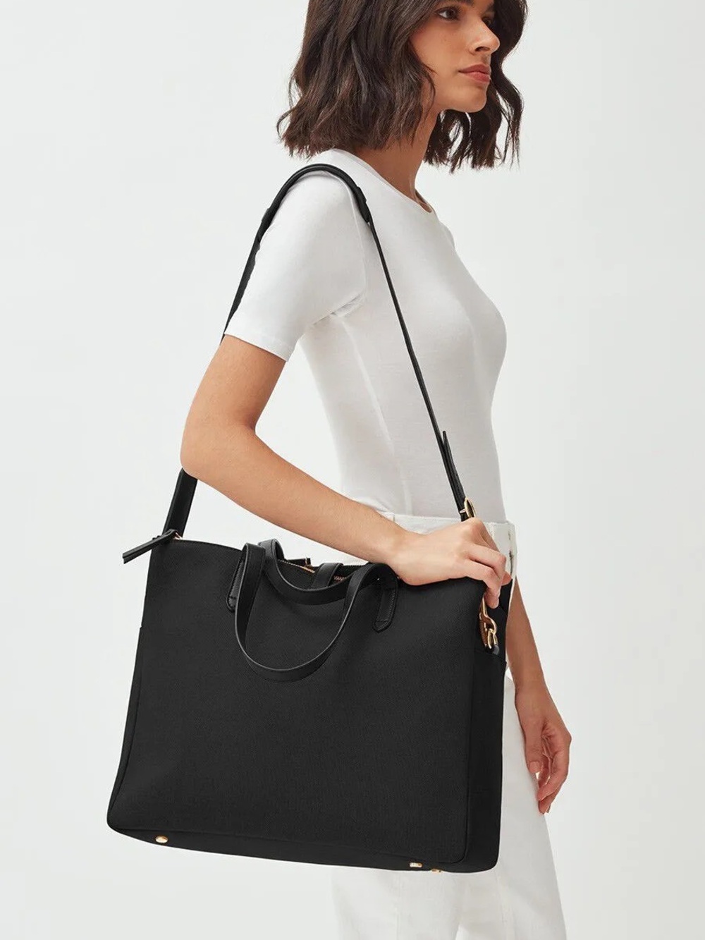 Cuyana Triple Zipper overnight bag